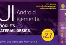 Photo of [Download-S1] Material Design UI Android Template App v2.1