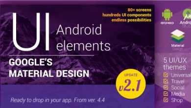 Photo of [Download-S1] Material Design UI Android Template App v2.1
