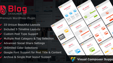 Photo of [Download-S1] Blog Designer PRO for WordPress v2.5.1