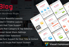 Photo of [Download-S1] Blog Designer PRO for WordPress v1.6