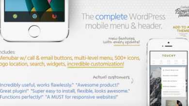Photo of [Download-S1] Touchy v3.2 - A WordPress mobile menu plugin
