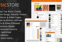Photo of [Download-S1] MusicStore - Music Affiliate Script
