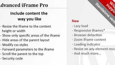 Photo of [Download-S1] Advanced iFrame Pro v7.5