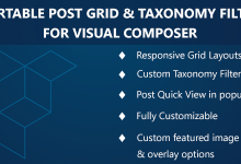 Photo of [Download-S1] Visual Composer - Sortable Grid & Taxonomy filter v2.2.0