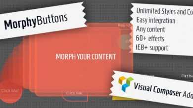 Photo of [Download-S1] Morphy Buttons v1.4.0 - Visual Composer Addon