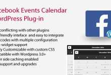 Photo of [Download-S1] Facebook Events Calendar WordPress Plugin v4.9.6