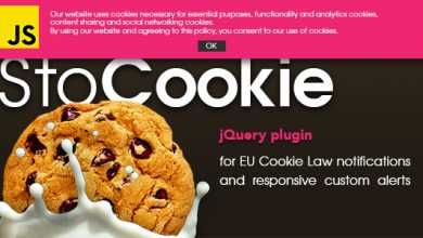 Photo of [Download-S1] StoCookie jQuery plugin v1.1 - Cookie Law Compliance and Custom Notifications