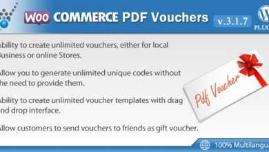 Photo of [Download-S1] WooCommerce PDF Vouchers v3.1.7 - WordPress Plugin