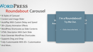 Photo of [Download-S1] Roundabout v1.2 - WordPress Carousel Slider Plugin