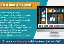 Photo of [Download-S1] WordPress Social Board v3.3.1