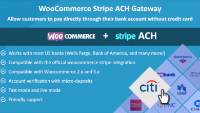 Photo of [Download-S1] Woocommerce Stripe ACH Gateway v1.0.7
