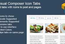 Photo of [Download-S1] Visual Composer Icon Tabs v1.3