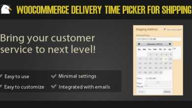 Photo of [Download-S1] Woocommerce Delivery Time Picker for Shipping 3.2.2