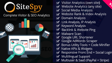 Photo of [Download-S1] SiteSpy v3.5 - Complete Visitor & SEO Analytics