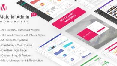 Photo of [Download-S1] Material v3.3 - White Label WordPress Admin Theme