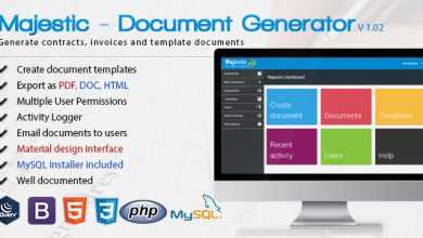 Photo of [Download-S1] Majestic v1.02 - Create documents from templates. Easily generate contracts and invoices