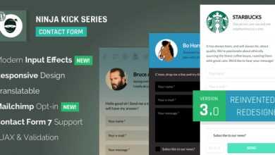 Photo of [Download-S1] Ninja Kick: WordPress Contact Form v3.5.3