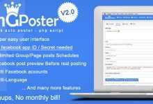 Photo of [Download-S1] King poster v2.2.3 - Facebook multi Group / Page auto post - PHP script