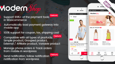 Photo of [Download-S1] ModernShop - Full Mobile Woocommerce App for Woocommerce Store