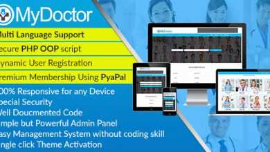 Photo of [Download-S1] MyDoctor - Bootstrap Doctor Directory CMS Script
