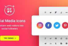 Photo of [Download-S1] WordPress Social Media Icons v1.0.1 – Social Icons Plugin