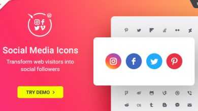 Photo of [Download-S1] WordPress Social Media Icons v1.0.1 – Social Icons Plugin