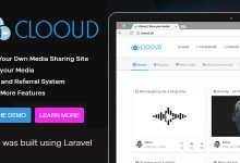 Photo of [Download-S1] Clooud v1.4.0 - Premium Media Sharing Script