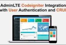Photo of [Download-S1] Codeigniter with AdminLTE Integration + Login Authentication + User CRUD