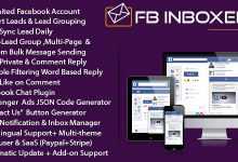 Photo of [Download-S1] FB Inboxer v4.0 - Master Facebook Messenger Marketing Software