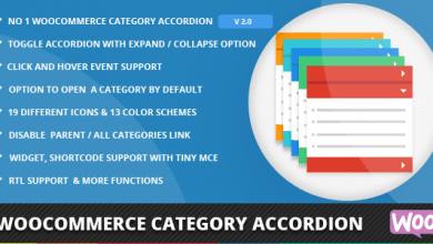 Photo of [Download-S1] WooCommerce Category Accordion v2.0