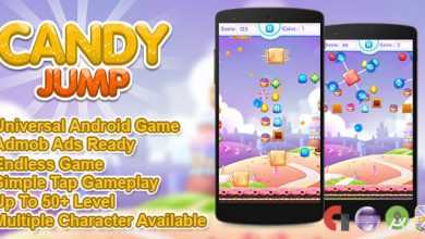 Photo of [Download-S1] Candy Jump + Admob + Multiple Characters (Android Studio + Eclipse)