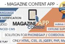 Photo of [Download-S1] Magazine Content App With CMS - Android [ AdMob | Push Notifications | Offline Storage ]