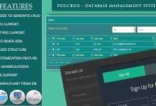 Photo of [Download-S1] PDO Crud v2.6 – Advanced PHP CRUD application (Database Management System)