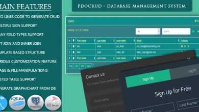 Photo of [Download-S1] PDO Crud v2.6 – Advanced PHP CRUD application (Database Management System)