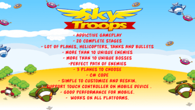 Photo of [Download-S1] Sky Troops (Unity Portrait Plane Shooter)