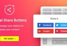 Photo of [Download-S1] WordPress Social Share Plugin v1.0.1 - Share Buttons