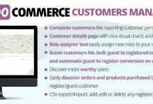 Photo of [Download-S1] WooCommerce Customers Manager v1.9.5