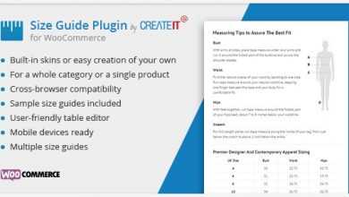 Photo of [Download-S1] WooCommerce Product Size Guide v2.7