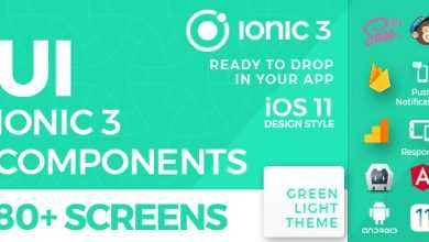 Photo of [Download-S1] Ionic 3 UI Theme / Template App - iOS 11 style - Green Light