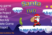 Photo of [Download-S1] Santa Runner & + Buildbox 2 file + Admob + Leaderboard + Review + Share Button