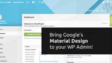 Photo of [Download-S1] Material WP v0.0.52 - Material Design Dashboard Theme