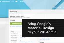 Photo of [Download-S1] Material WP v0.0.49 - Material Design Dashboard Theme