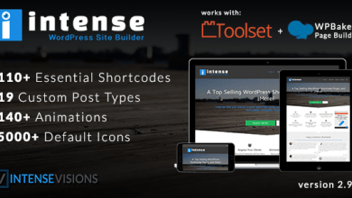 Photo of [Download-S1] Intense v2.9.1- Shortcodes and Site Builder for WordPress