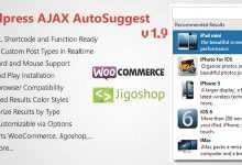 Photo of [Download-S1] WordPress AJAX Search & AutoSuggest Plugin v1.9.9