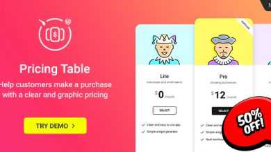 Photo of [Download-S1] WordPress Pricing Table Plugin v1.0.0