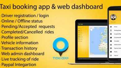 Photo of [Download-S1] Taxi booking app & web dashboard, complete solution v1.7