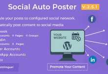 Photo of [Download-S1] Social Auto Poster v2.5.1 - WordPress Plugin
