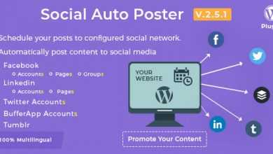 Photo of [Download-S1] Social Auto Poster v2.5.1 - WordPress Plugin