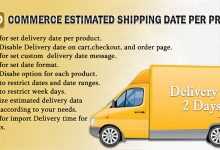 Photo of [Download-S1] WooCommerce Estimated Shipping Date Per Product v1.8