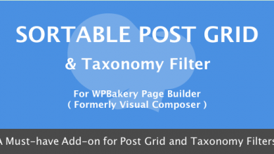 Photo of [Download-S1] Visual Composer - Sortable Grid & Taxonomy filter v3.0